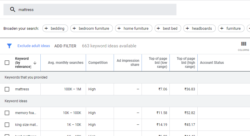 keyword-planner