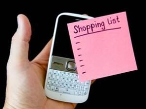 Shopping list